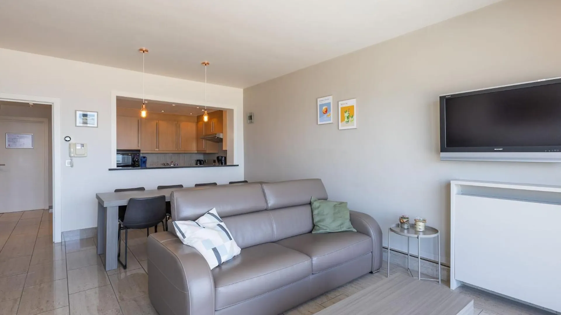 Spacious Apartment With Seaview Middelkerke Belgium