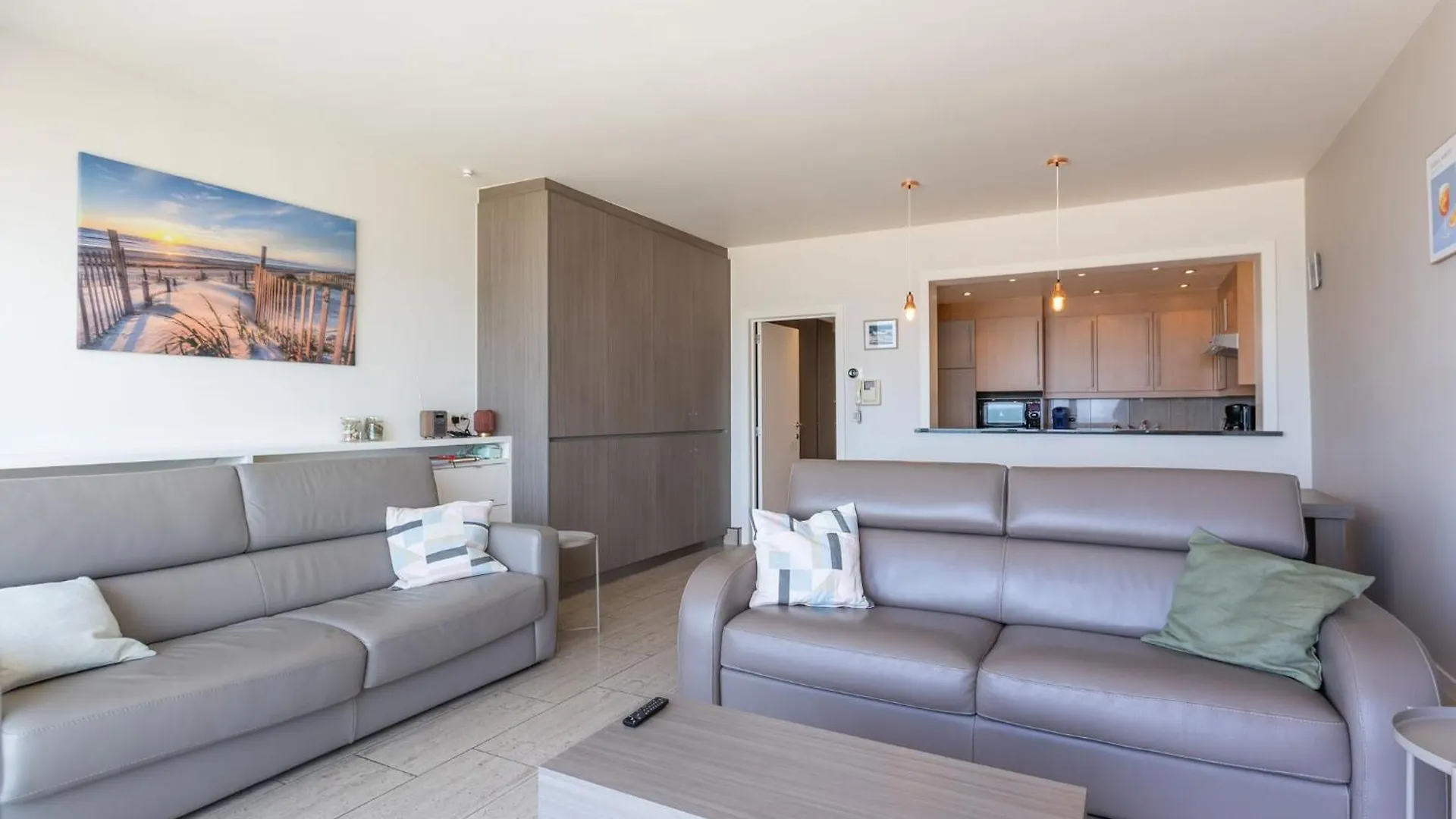 Spacious Apartment With Seaview Middelkerke Belgium